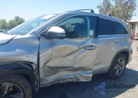 2017 Toyota Highlander Limited/Ltd Platinum из США, поврежденный, VIN 5TDYZRFHXHS195365